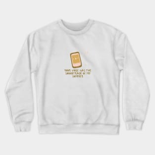 Thunder - romantic summer song Crewneck Sweatshirt